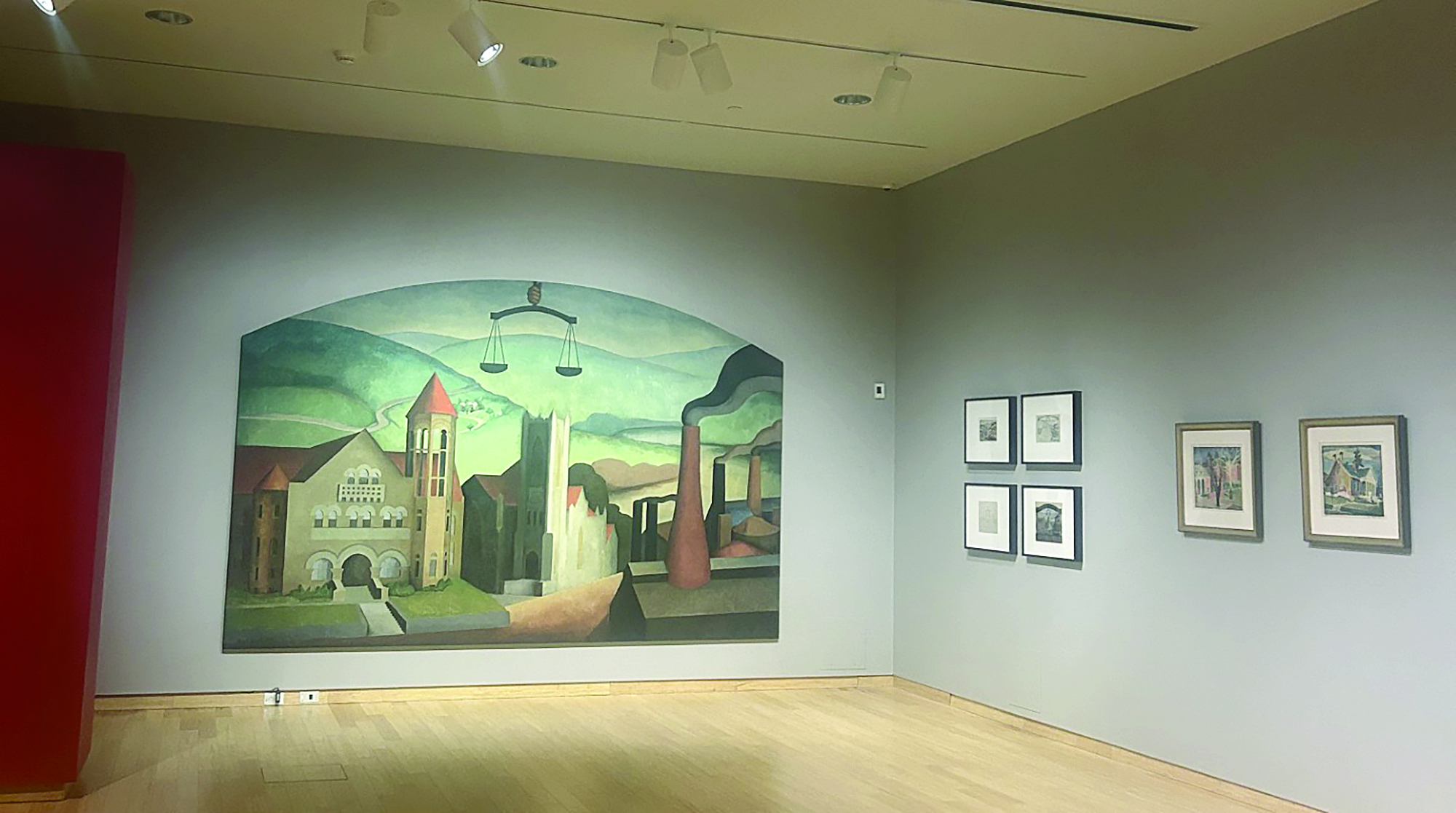 Blanche Lazzell artwork comes home after nationwide tour